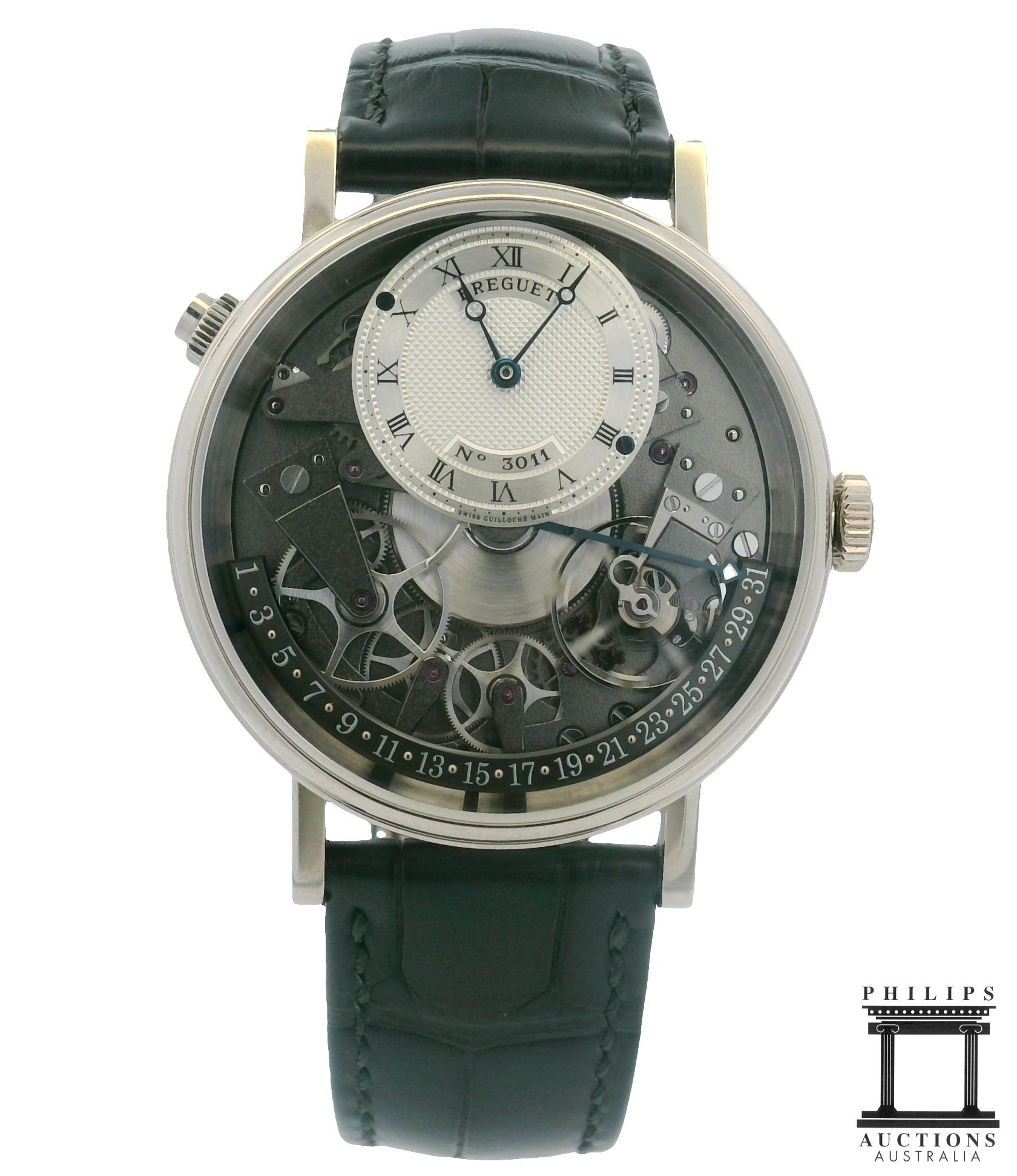 watch auction bankruptcy
