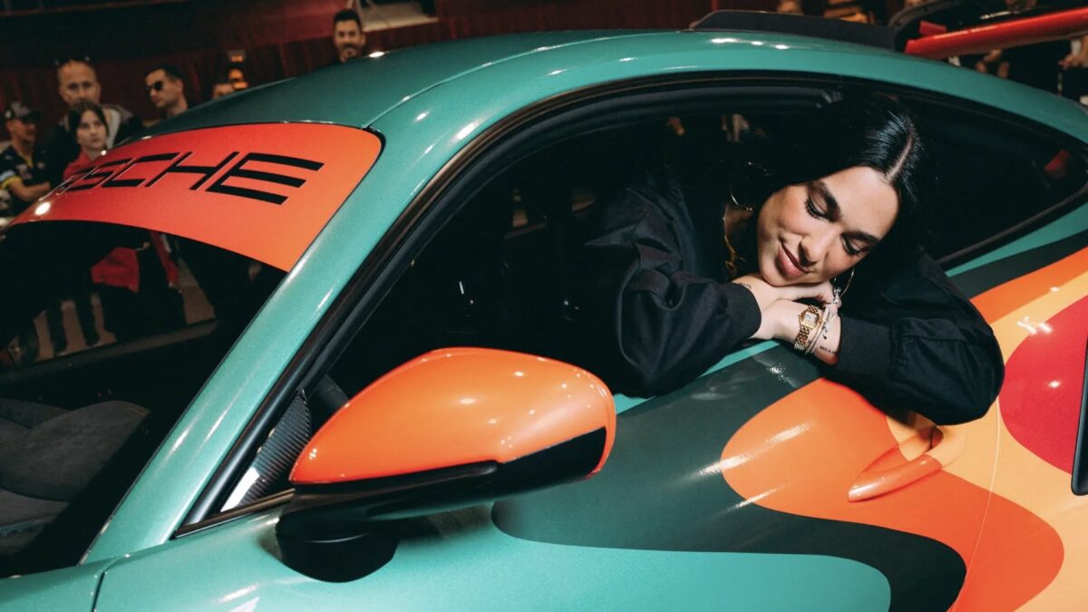 Dua Lipa Porsche 911 GT3 RS