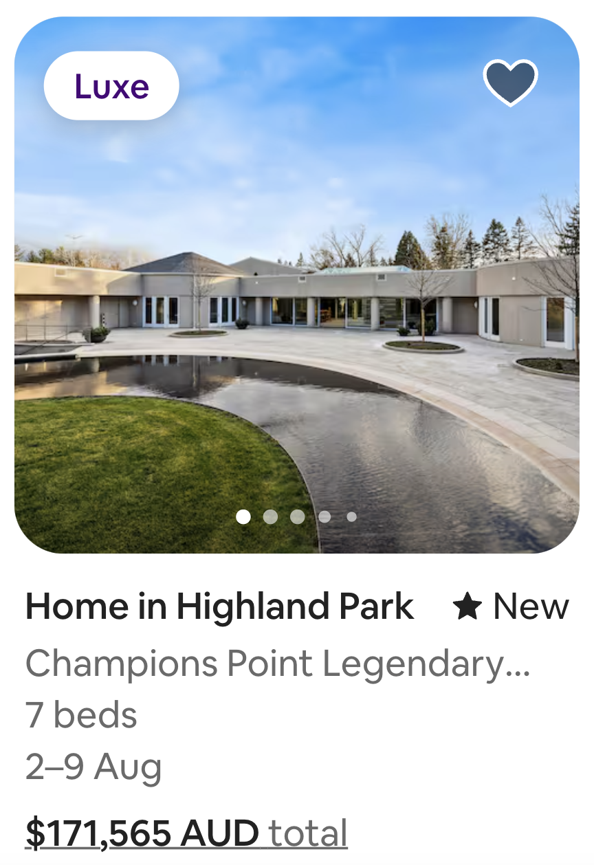 Michael Jordan Mansion airbnb