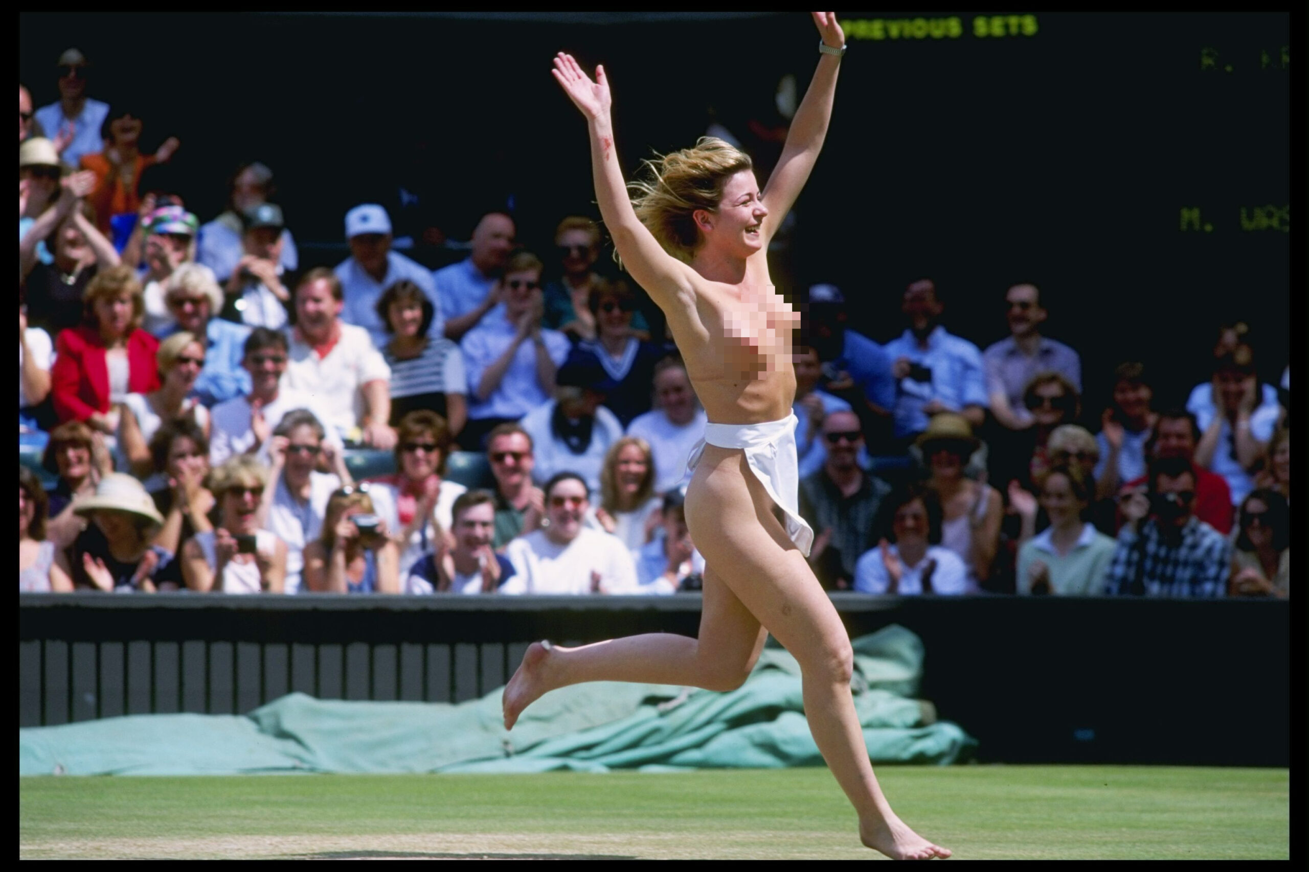The Story Behind That Iconic 1996 Wimbledon Streaker (Melissa Johnson)