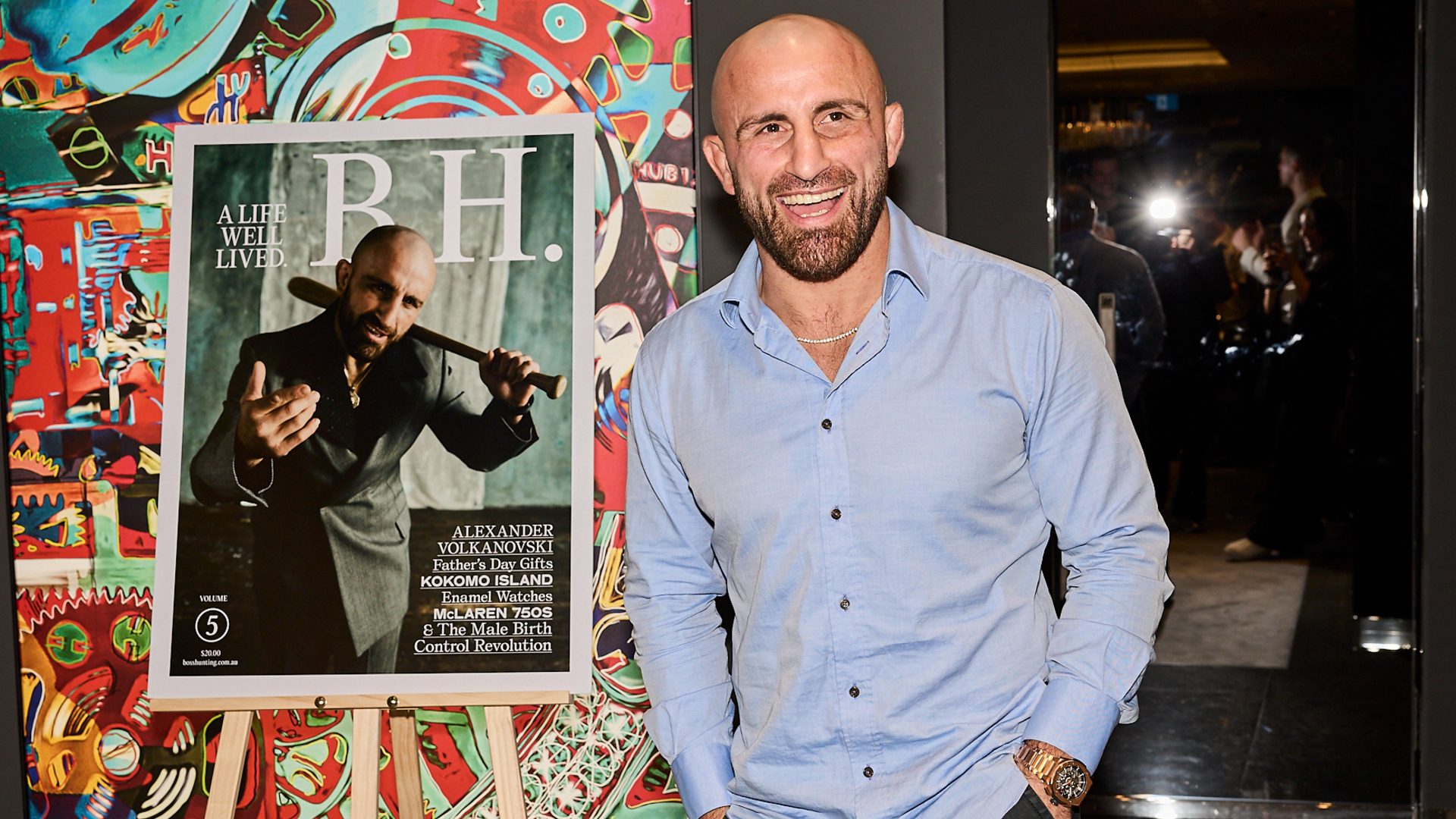 An Evening With Alexander Volkanovski At The Launch Of B.H. Magazine Volume 5