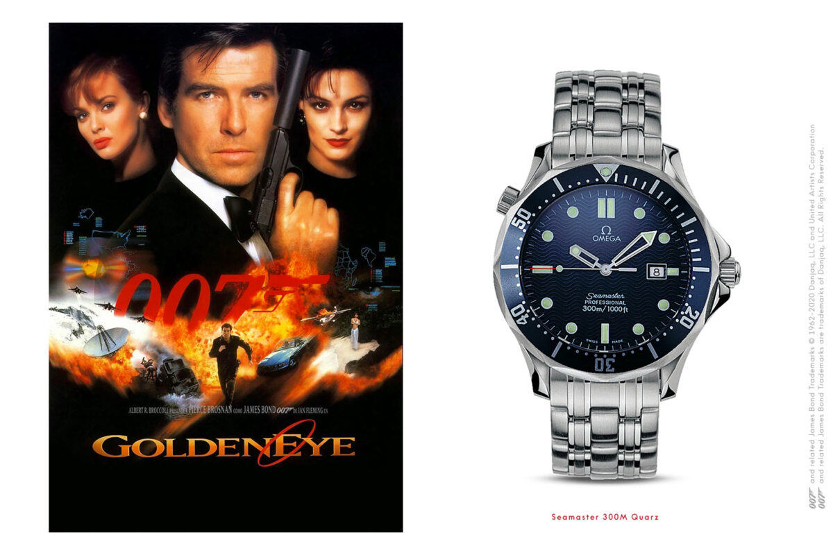 Pierce Brosnan watch collection