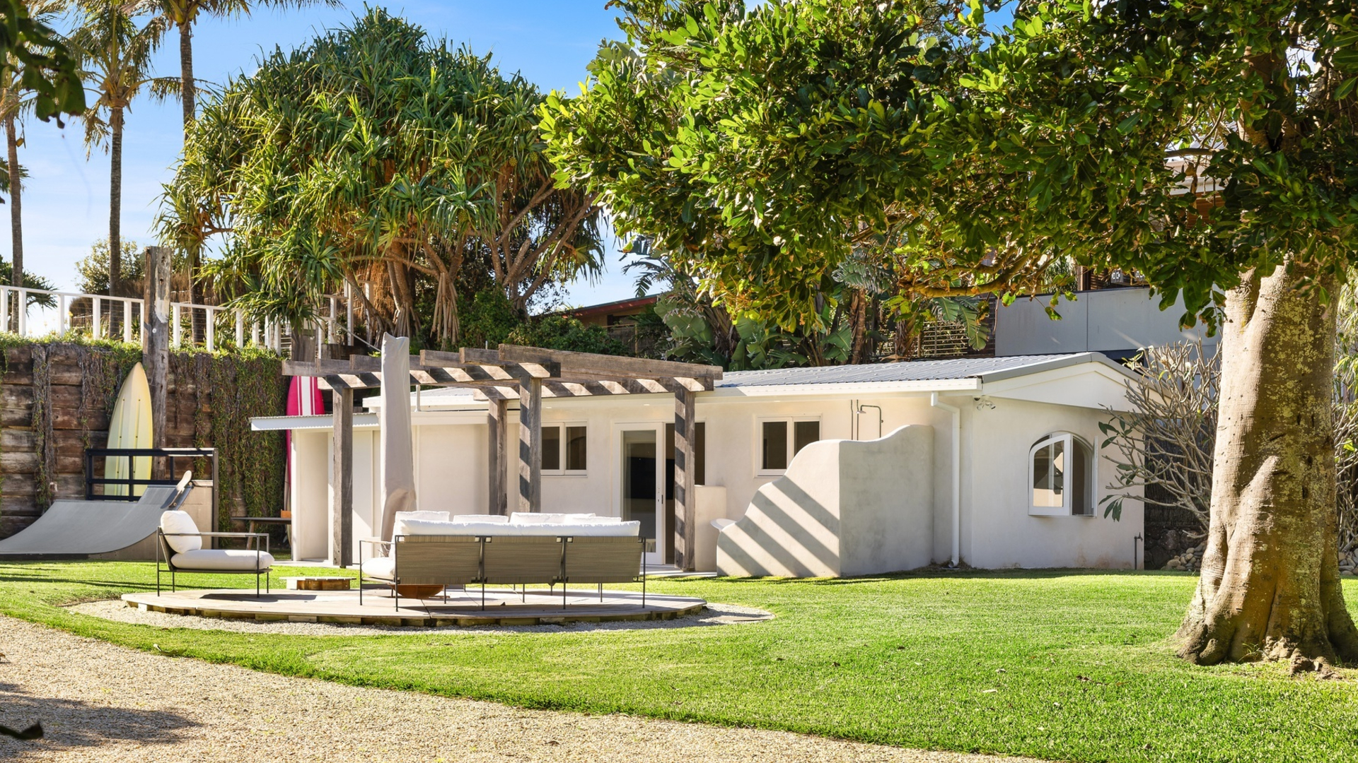 On The Market: Byron Bay’s Ultimate Chill Pad Comes With Its Own Halfpipe