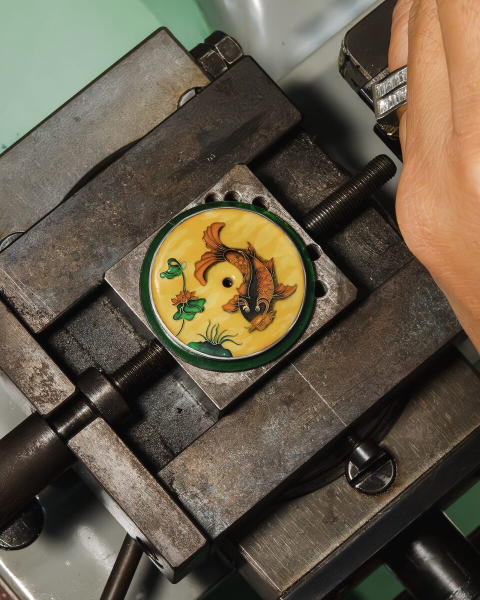 cloisonné enamel