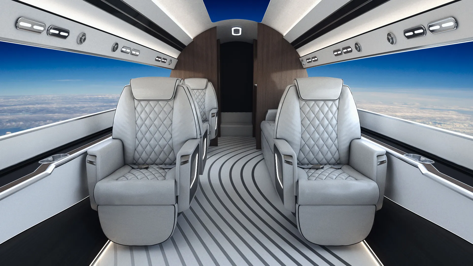 The Future Of Private Jets Could Be Windowless (And Cheaper Than Business Class)