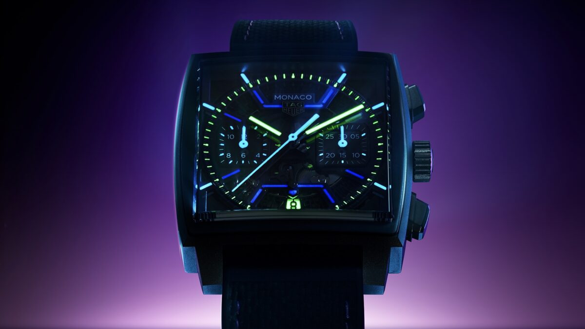 TAG Heuer Drops A Sin City-Inspired Monaco Ahead Of The Las Vegas GP