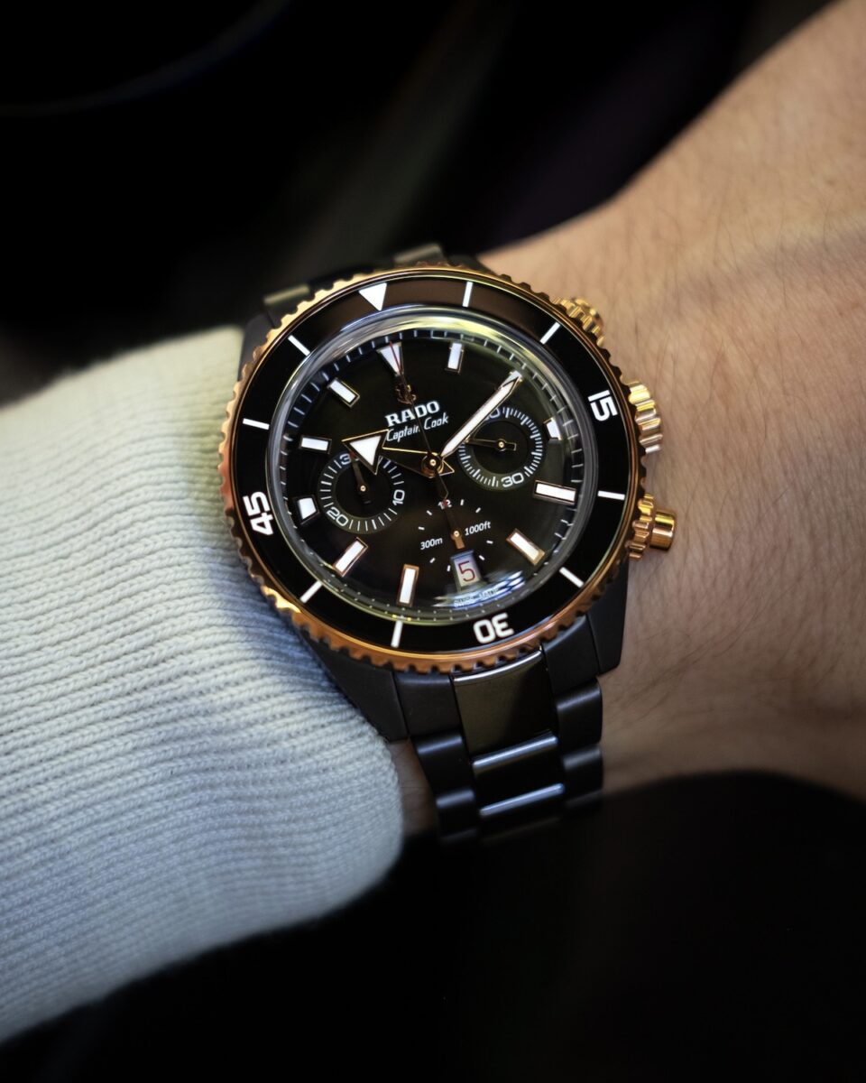 Rado Captain Cook High-Tech Ceramic Chronograph