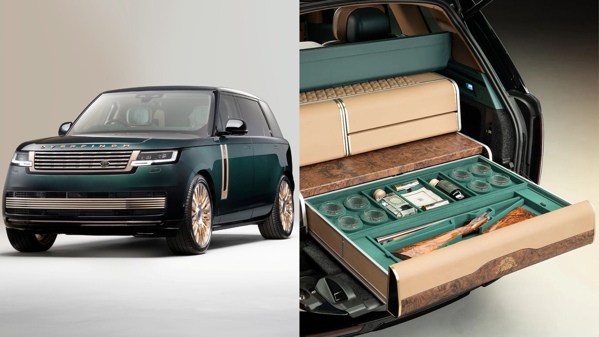 This Unbelievable Overfinch Range Rover Comes With A ‘Royal’ Shotgun Chest