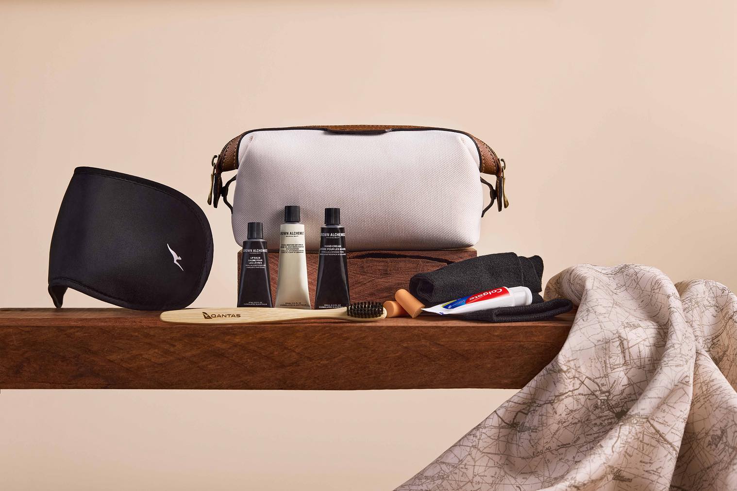 Qantas Upgrades Business Class Experience With R.M.Williams Amenity Kits