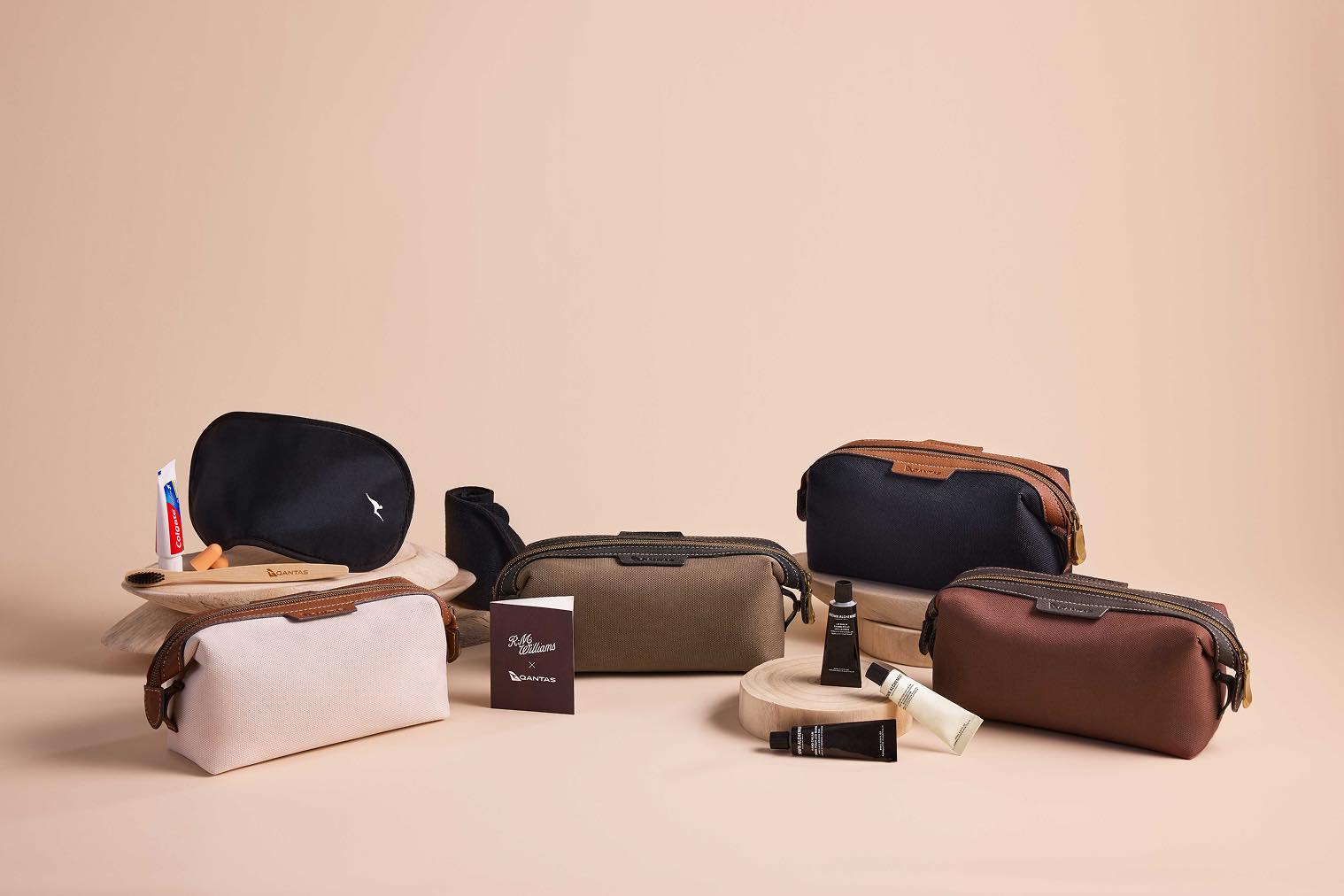 Qantas Upgrades Business Class Experience With R.M.Williams Amenity Kits