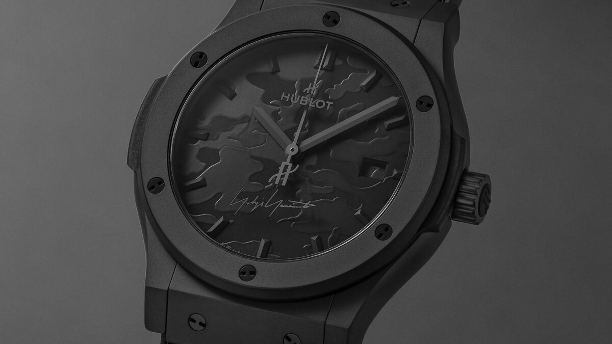 Hublot x Yohji Yamamoto’s Latest Collab Is Pure Monochromatic Magic