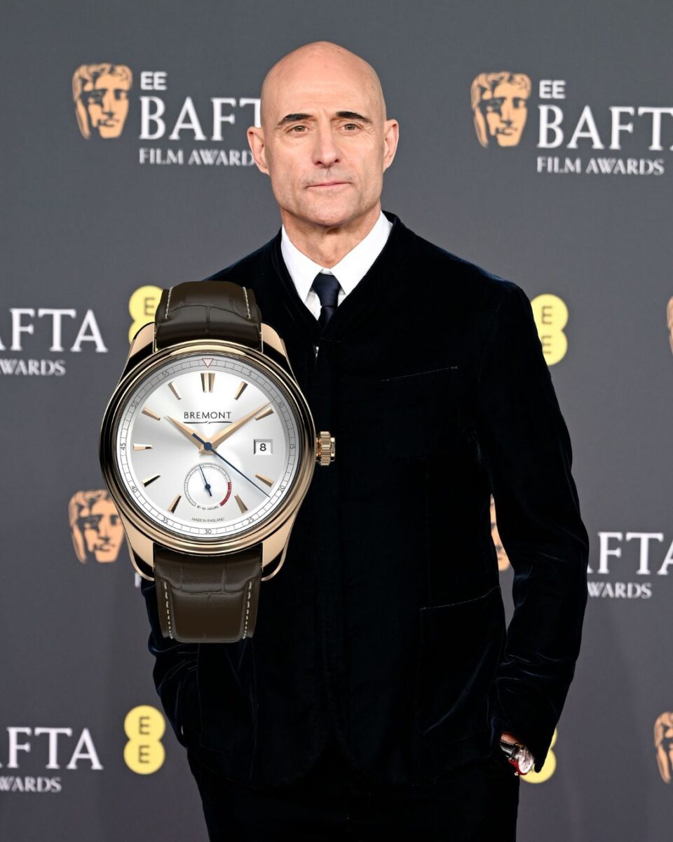 Mark Strong - Bremont Audley bafta watches 