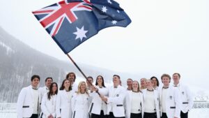 Australian athletes Winter Olympics