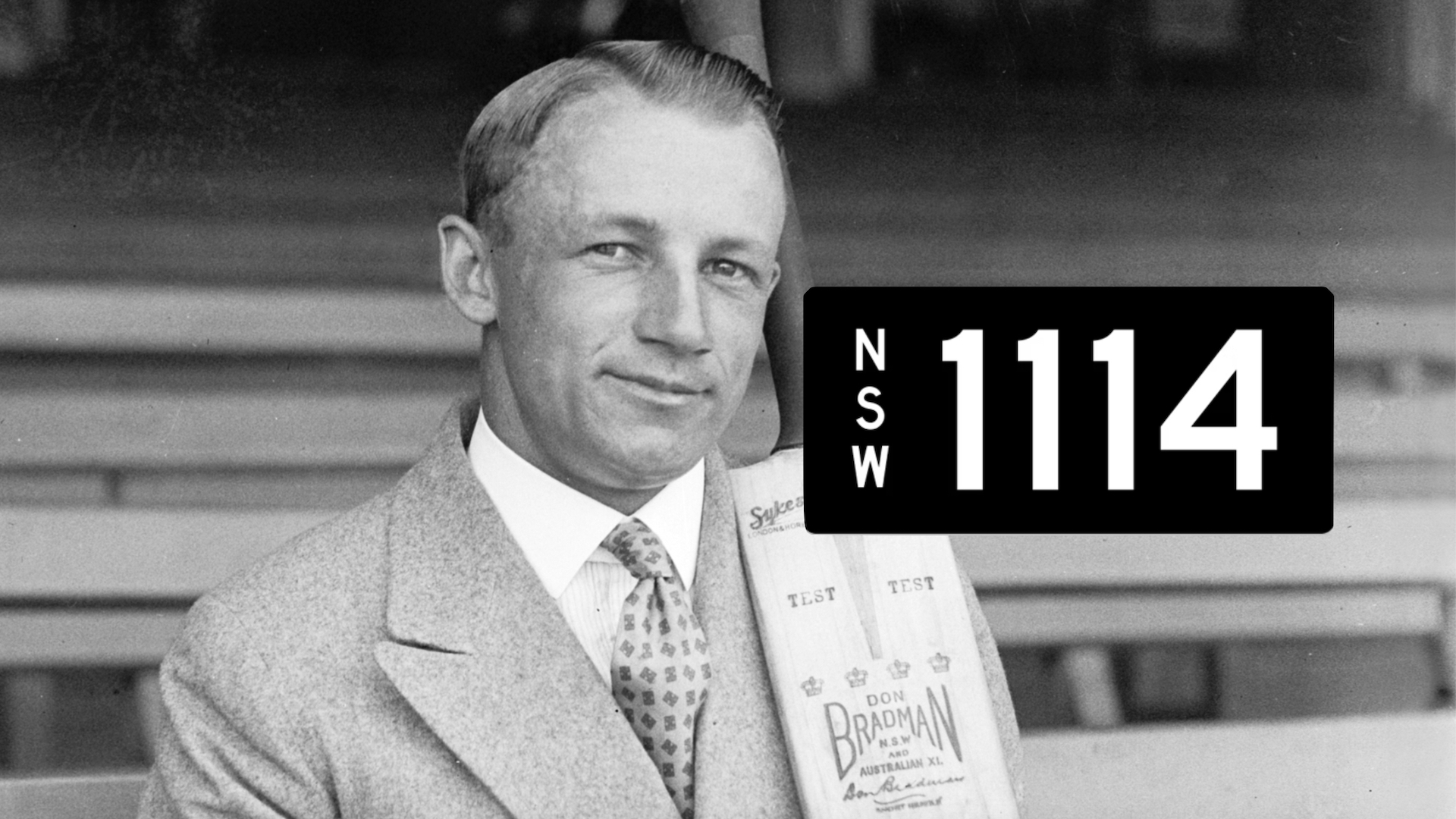 Here’s How You Can Own Don Bradman’s Ultra-Rare Heritage Number Plate