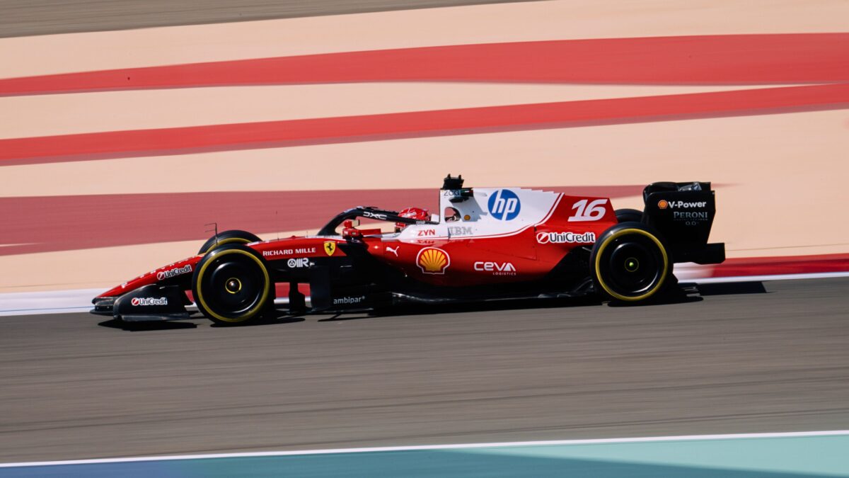 Ferrari Bahrain testing