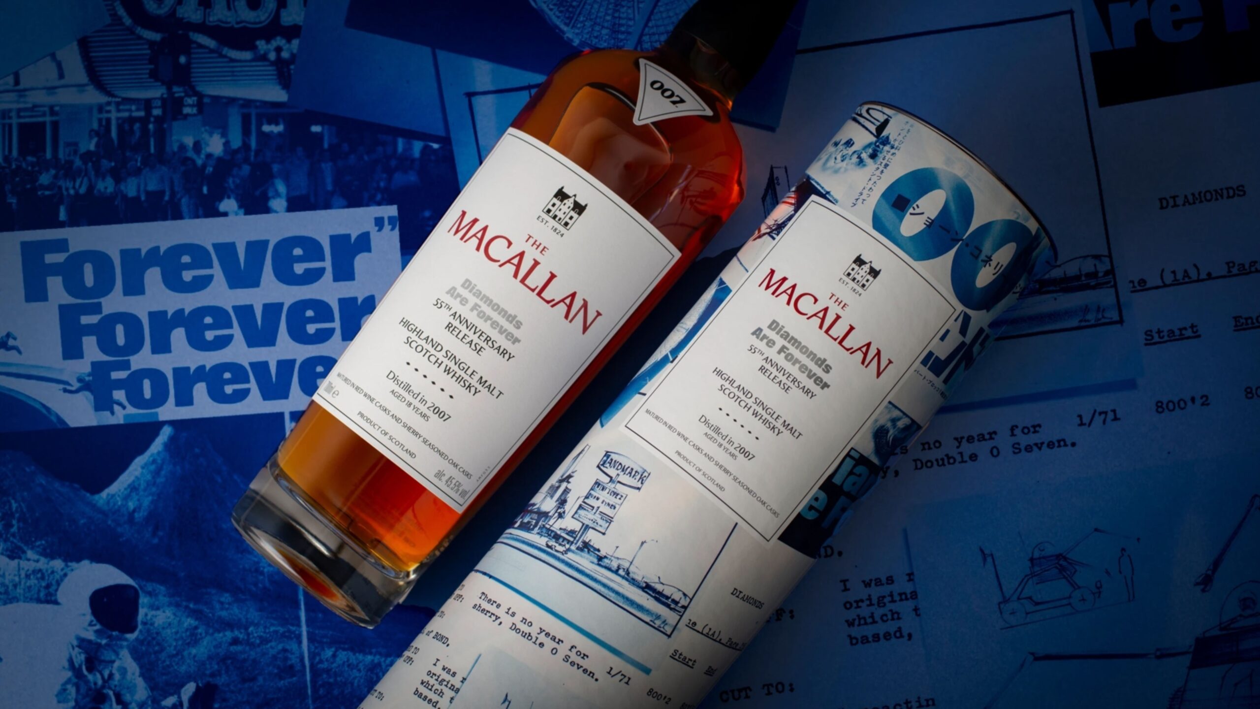 The Macallan’s Latest Anniversary Single Malt Whisky Is James Bond-Approved