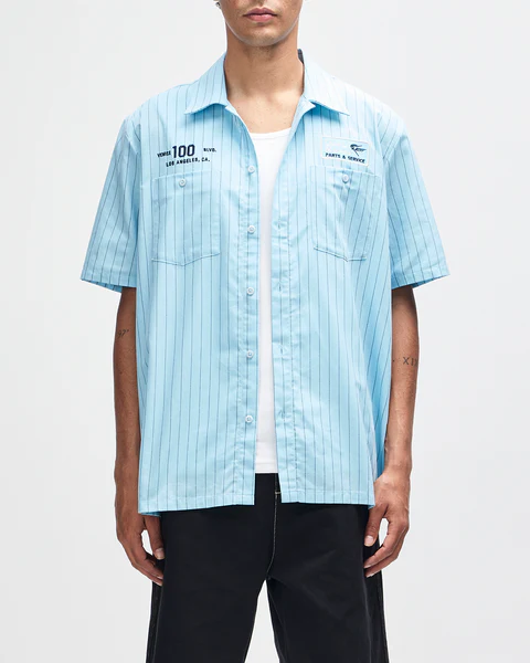 Deus Ex Machina Forecourt Stripe Shirt