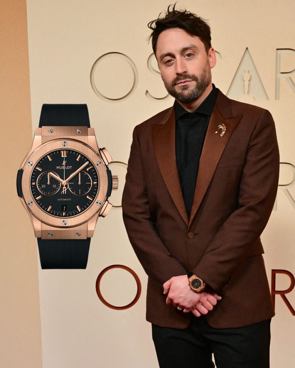 Kieran Culkin - Hublot Classic Fusion Chronograph King Gold
