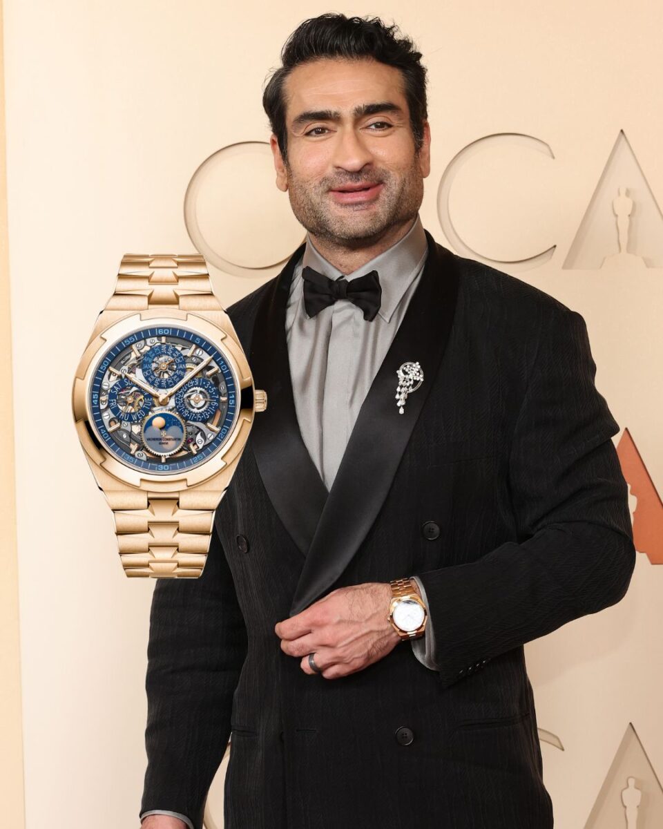 Kumail Nanjiani - Vacheron Constantin Overseas Perpetual Calendar Ultra-Thin Skeleton