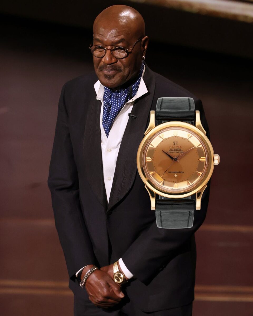 Delroy Lindo - Vintage Omega Constellation Ref. 168.005/6 Pie Pan oscars watches