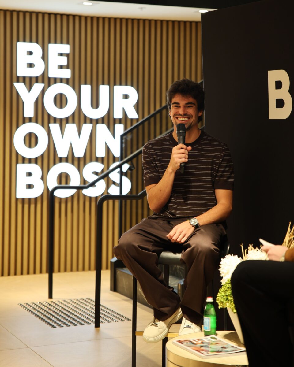 Aston Martin driver Lance Stroll BOSS 