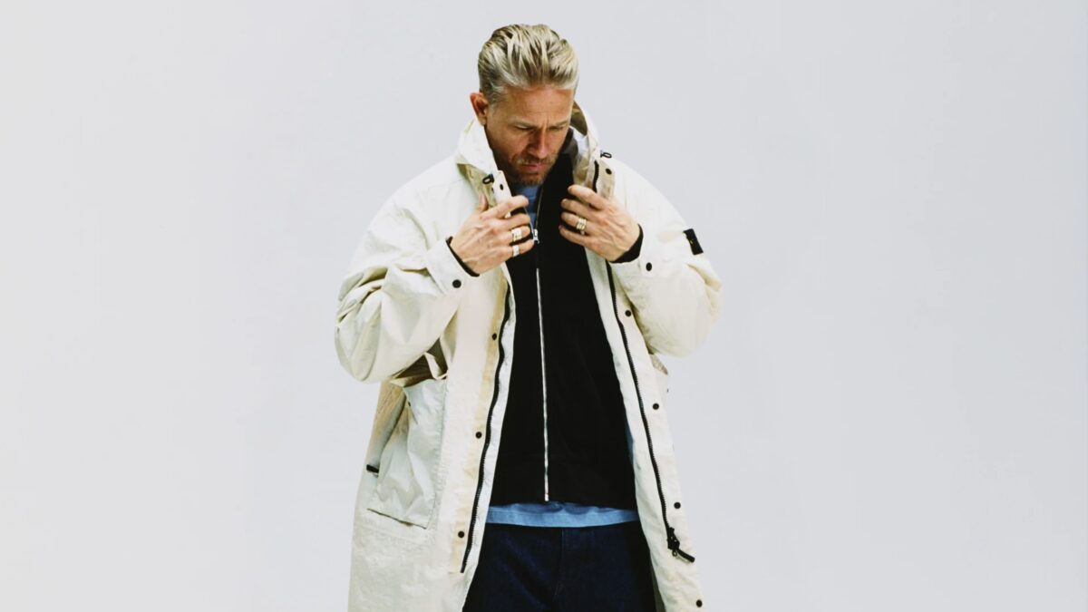 Charlie Hunnam Stone Island