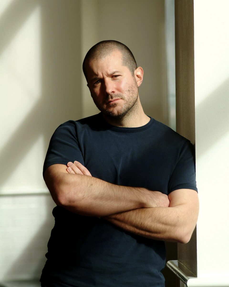 Jony Ive, the British- American designer who formerly led Apple’s iconic industrial design team