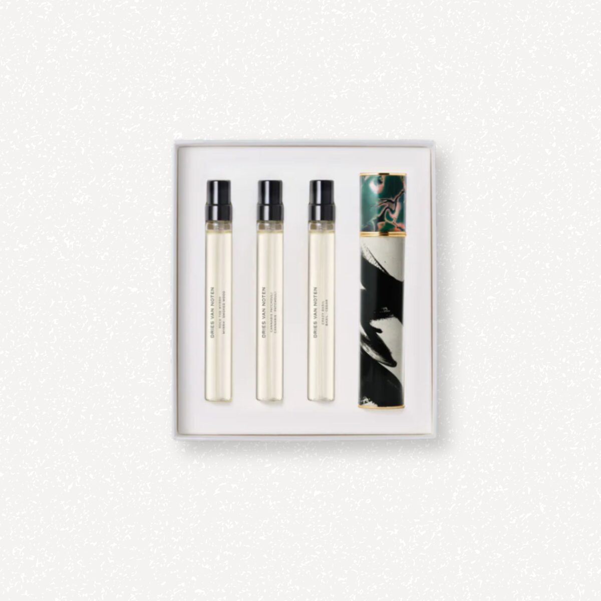 Dries Van Noten Floral Travel Set With Case