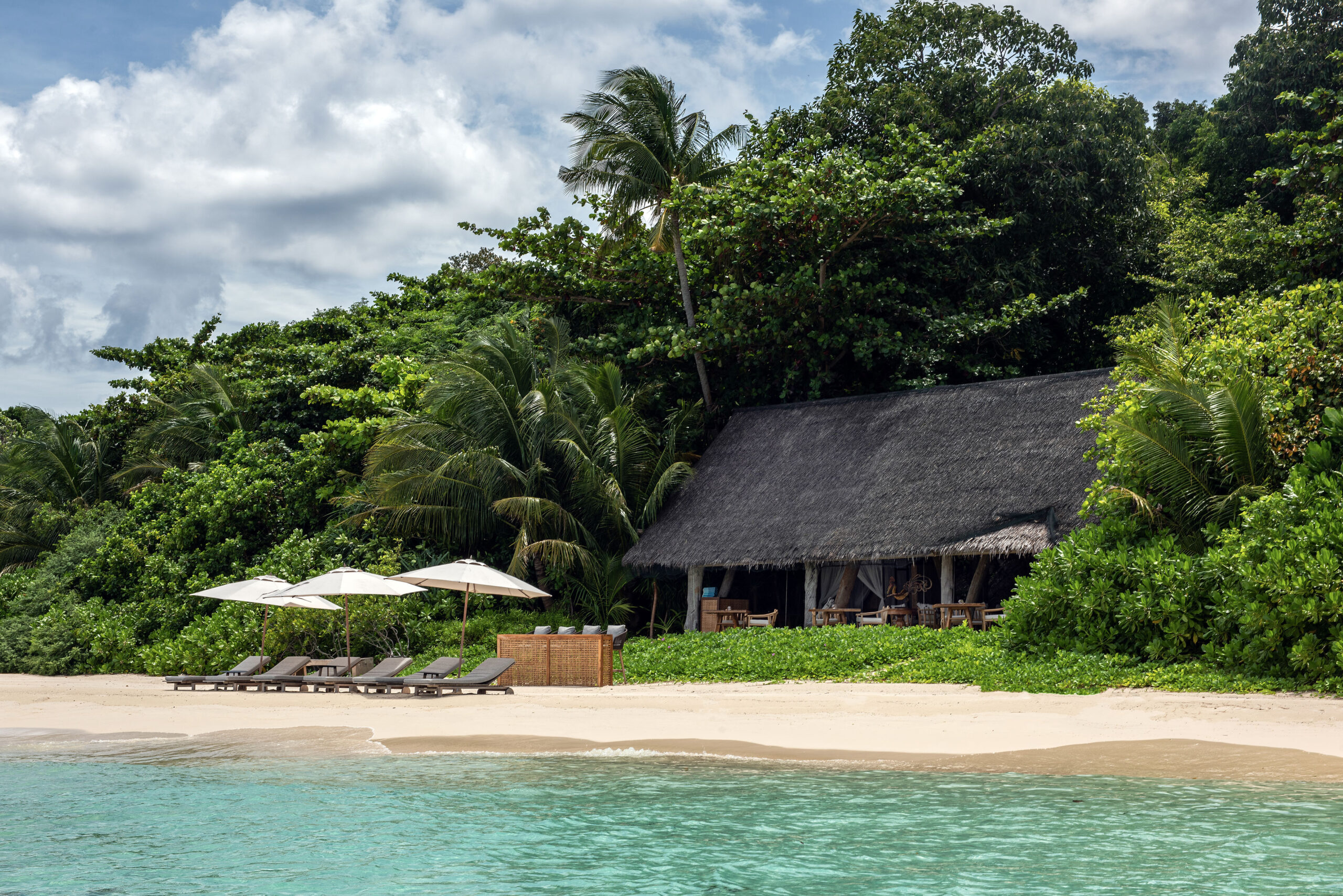 Elang Private Residence in Indonesia's Bawah Reserve.